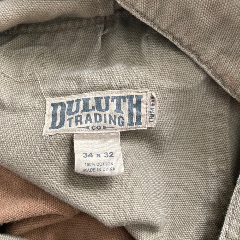 Duluth Trading Fire Hose Trim Fit cargo work pants